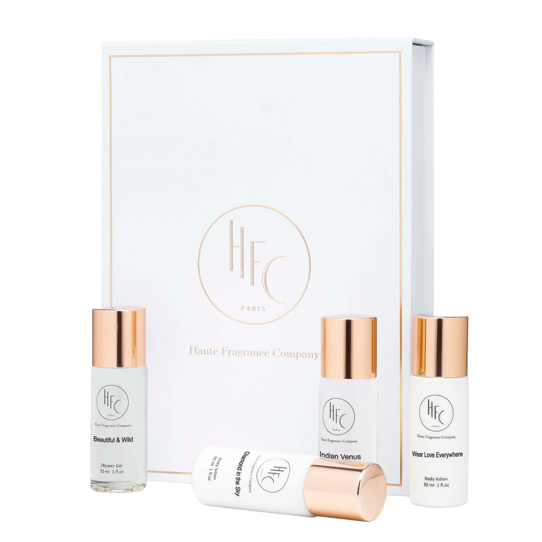 Haute Fragrance Company Travel Set Body Collection