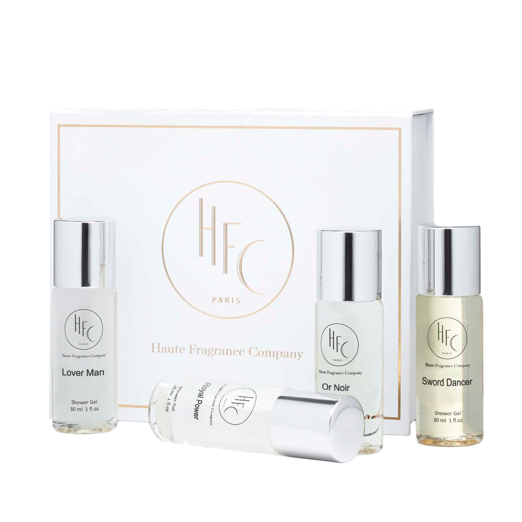 Haute Fragrance Company Travel Set Shower Gel Man