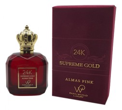 Paris World Luxury 24K Supreme Gold Almas Pink