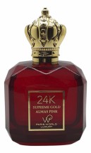 Paris World Luxury 24K Supreme Gold Almas Pink