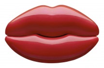 Kim Kardashian Red Lips