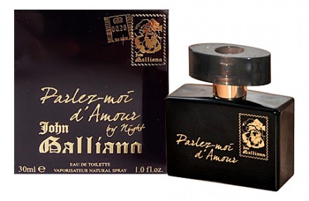 John Galliano Parlez-Moi d&#039;Amour by Night