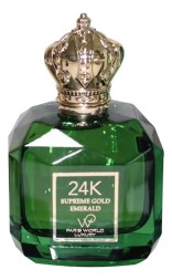 Paris World Luxury 24K Supreme Gold Emerald