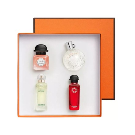 Hermes Mini Fragrance Discovery 4*7,5мл (Twilly, Merveilles, Un Jardin, Eau de rhubarbe)