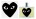Comme Des Garcons Play Black