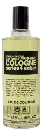 Comme Des Garcons Series 4: Cologne Anbar