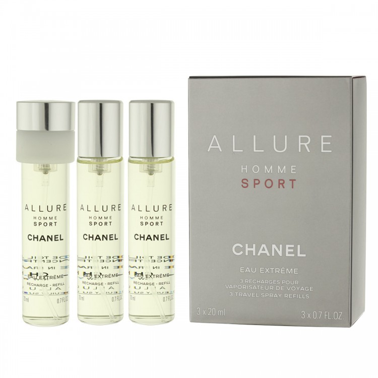 Chanel Allure homme Sport 20ml=3 extreme. Allure Sport Eau extreme 3x20. Chanel Allure homme Sport Eau extreme 20 ml. Chanel Allure homme Sport Refill. Chanel allure homme sport eau
