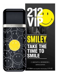 Carolina Herrera 212 VIP Black Smiley