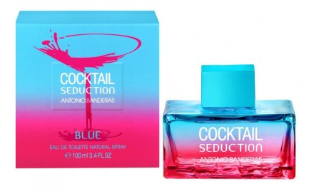 Banderas Blue Seduction Cocktail Woman