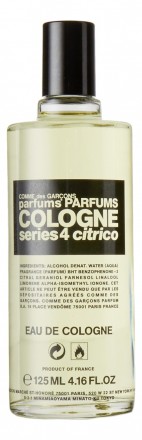 Comme Des Garcons Series 4 Cologne : Citrico