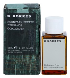 Korres Mountain Pepper Bergamot Coriander