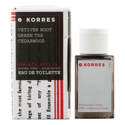 Korres Vetiver Root Green Tea Cedarwood
