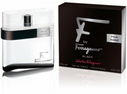 Salvatore Ferragamo F By Ferragamo Black Pour Homme