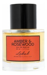 Label Amber &amp; Rosewood