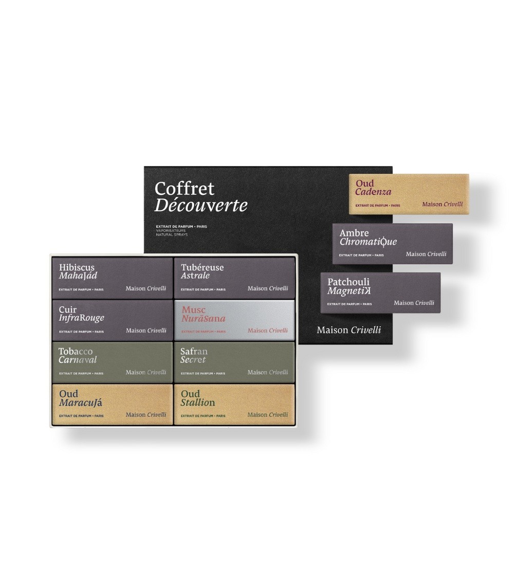 Maison Crivelli Coffret Decouverte Extraits de Parfum