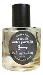 Parfums Sophiste A Nulle Autre Pareille