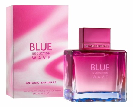 Antonio Banderas Blue Seduction Wave For Woman