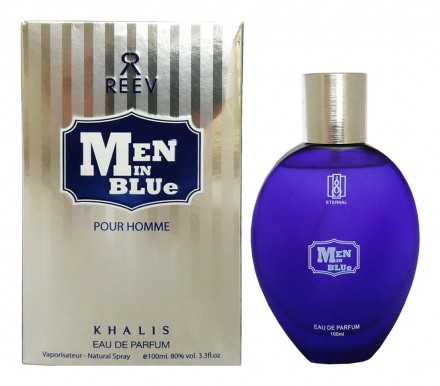 Khalis Reev Men In Blue Pour Homme