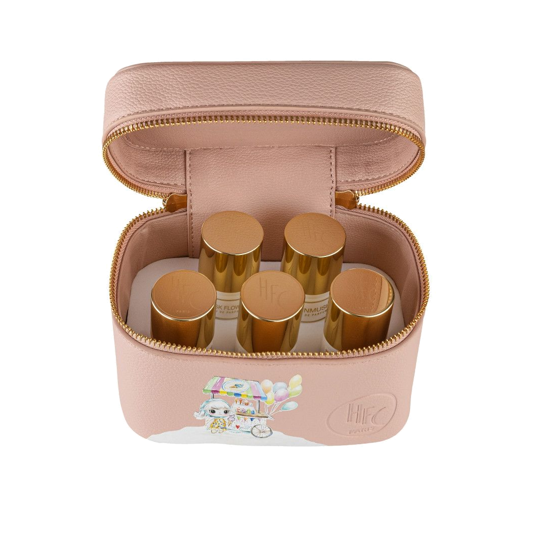 Haute Fragrance Company Exclusive Travel Set in Pink Purse